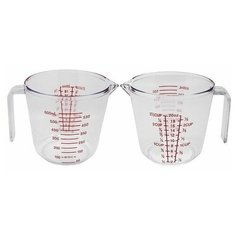 Стакан мерный 600 мл пластиковый Kamille КМ-7719 (Ø11.5х11 см)