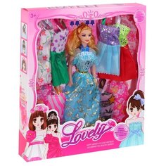 Кукла для девочек, в комплекте запасные платья, в/к 28*4,5*32,5 см Компания Друзей