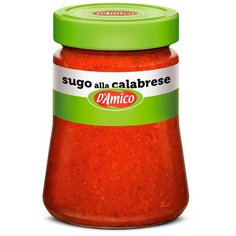 Острый томатный соус с чили DAmico Италия, стеклянная банка, 290 гр.