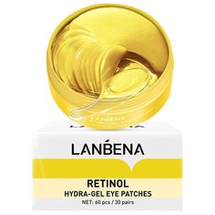 Lanbena Омолаживающие гидрогелевые патчи с ретинолом 60шт