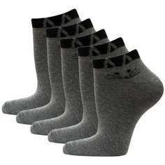 Носки женские короткие HOSIERY 71151 р 23-25 (36-39 размер обуви) кот серый 5 пар