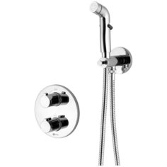 Смеситель с гигиеническим душем Lemark Yeti LM7819C термостатический встраиваемый