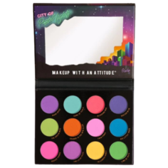 Rude Палетка теней City of Pastel Lights разноцветный