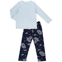 Пижама для мальчика ПЖ-1809-м, Утенок, размер 68(рост 134) св.голубой_мишка