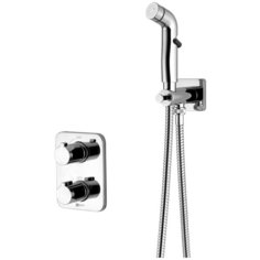 Смеситель с гигиеническим душем Lemark Yeti LM7820C термостатический встраиваемый