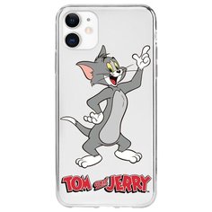 Чехол накладка лицензия Tom & Jerry для iPhone 11, айфон 11 (Том и Джерри 10) Deppa