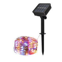 Светильник ФАZА садовый солнечный "Декоративная нить" SLR-G03-100M (100 LED мультицвет.) 11,9 м