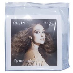 OLLIN PERFECT HAIR Тревел-набор (шампунь 100мл + бальзам 100мл + "15в1" 100мл)