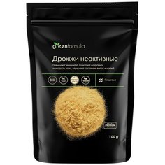 Дрожжи неактивные пищевые (дезактивированные дрожжи натуральные от GreenFormula Saccharomyces cerevisiae, без соли и сахара), 100 грамм