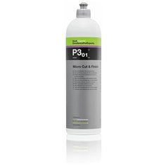 Антиголограммная финишная абразивная паста с воском карнауба MICRO CUT & FINISH P3.01 Koch Chemie 1 л