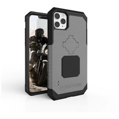 Противоударный чехол-накладка Rokform Rugged Case для iPhone 11 Pro Max со встроенным магнитом.. Материал: поликарбонат. Цвет: серый.