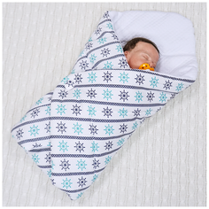 Конверт-одеяло Farla Dream Штурвалы белый (лето)