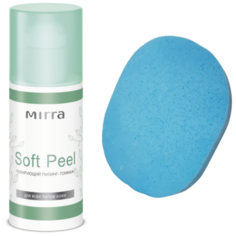 SOFT PEEL полирующий пилинг-гоммаж, Мирра, спонж в подарок Mirra