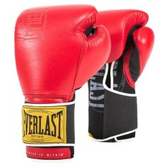 Перчатки тренировочные Everlast 1910 Classic 12oz красн.
