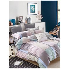 Постельное белье Розовые сны 2-спальное, сатин, наволочки 70x70, 2спСК-8-70*70