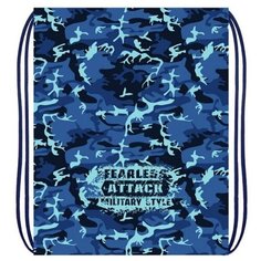 Мешок-сумка для сменной обуви "Милитари синий" Оникс