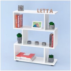 Стеллаж Zett средний Белый 730х899х250 Letta