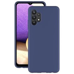Чехол накладка для Samsung Galaxy A32 (2021) / Самсунг А32, синий Deppa