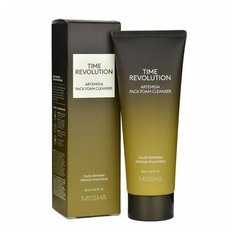 Missha Антивозрастная маска-пенка для умывания Time Revolution Artemisia Pack Foam Cleanser, 30 мл