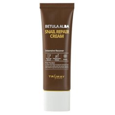 Антивозрастной крем для лица с муцином улитки Trimay Snail Repair Betula Alba Cream