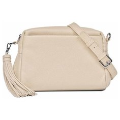 Сумка кроссбоди Afina 560, натуральная кожа, сахара