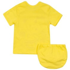 Комплект для малышей,футболка и трусики под памперс,706п,Утенок размер