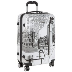 Чемодан средний РА033 24" Город Polar