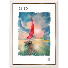 Рамка пластиковая 21х30 цвет Зебра