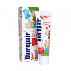 Зубная паста Biorepair Kids детская с экстрактом земляники, 50 мл