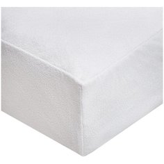 Наматрасник непромокаемый AMARO HOME Water Stop 140х200, с бортами на резинке, белый