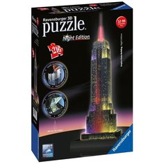 Ravensburger 3D Пазл "Ночной Эмпайр Стейт Билдинг" 216 шт 12566