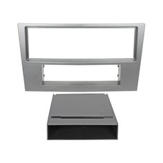 Рамка Opel Astra-H 04+ 1DIN silver (Incar ROP-N01)