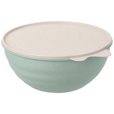 Миска с крышкой WAVE 3,7л (Зеленый флэк) Phibo