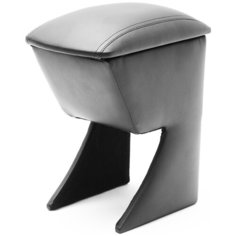 Подлокотник в штатное место Alvi-Style для Lada Niva 2121, чёрный, с фиксацией крышки магнитами, на ножках