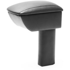 Подлокотник в штатное место Alvi-Style для Renault Duster 2010-, чёрный, с фиксацией крышки магнитами, на штатное место