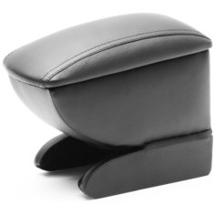 Подлокотник в штатное место Alvi-Style для Chery Bonus 2011-, чёрный, с фиксацией крышки магнитами, на ножках