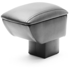 Подлокотник в штатное место Alvi-Style для Chevrolet Niva 2015-, чёрный, с фиксацией крышки магнитами, на штатное место