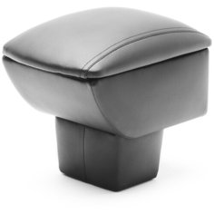 Подлокотник в штатное место Alvi-Style для Volkswagen Golf 5 Golf 6 2003-2009 2009-2012, 5 Дв., чёрный, с фиксацией крышки магнитами, на штатное место