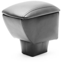 Подлокотник в штатное место Alvi-Style для Land Rover Freelander II 2007-, чёрный, с фиксацией крышки магнитами, на штатное место