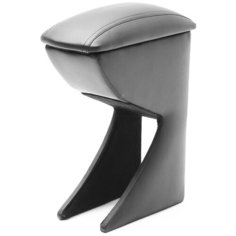 Подлокотник в штатное место Alvi-Style для Chevrolet Spark 2010-2015, чёрный, с фиксацией крышки магнитами, на ножках