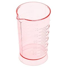 Мерный стакан Harizma, розовый 100 мл. h10819