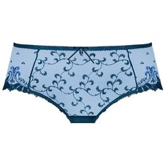 Empreinte Трусы шорты Carmen средней посадки, размер 42, blue iris