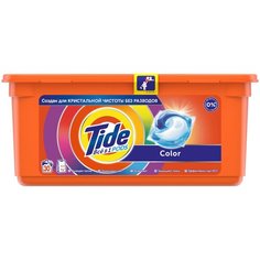 Tide капсулы Color, контейнер, 30 шт.
