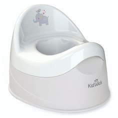 KidWick горшок Дуэт серый/белый