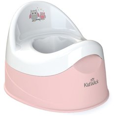 KidWick горшок Дуэт розовый/белый