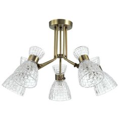 Люстра Lumion Jackie 3704/5C, E14, 200 Вт