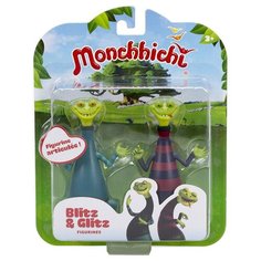 Фигурки Silverlit Monchhichi Блиц и Глиц 81502