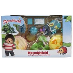 Игровой набор Silverlit Monchhichi Гостиная комната с голубым ковром 81526