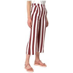 Брюки ICHI, размер 40, розовый/белый