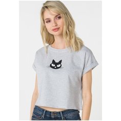 Футболка Trendy Angel, размер 44-46, серый